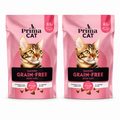Nourriture sans céréales PrimaCat pour chats saumon multipack 2 x 1,4 kilo