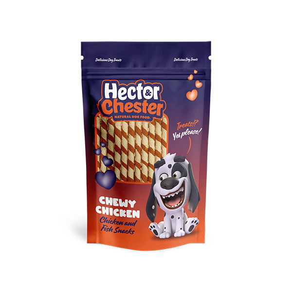 Hector&Chester Kip en Vis Snacks | 175g