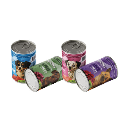 Matties Natvoer Pakket | 4 smaken | 4x400g