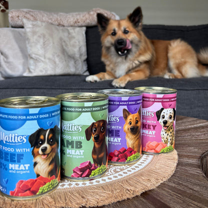 Matties Natvoer Pakket | 4 smaken | 4x400g