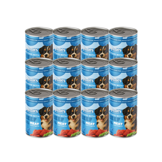 Matties Natvoer Hond Rund | 12x400g
