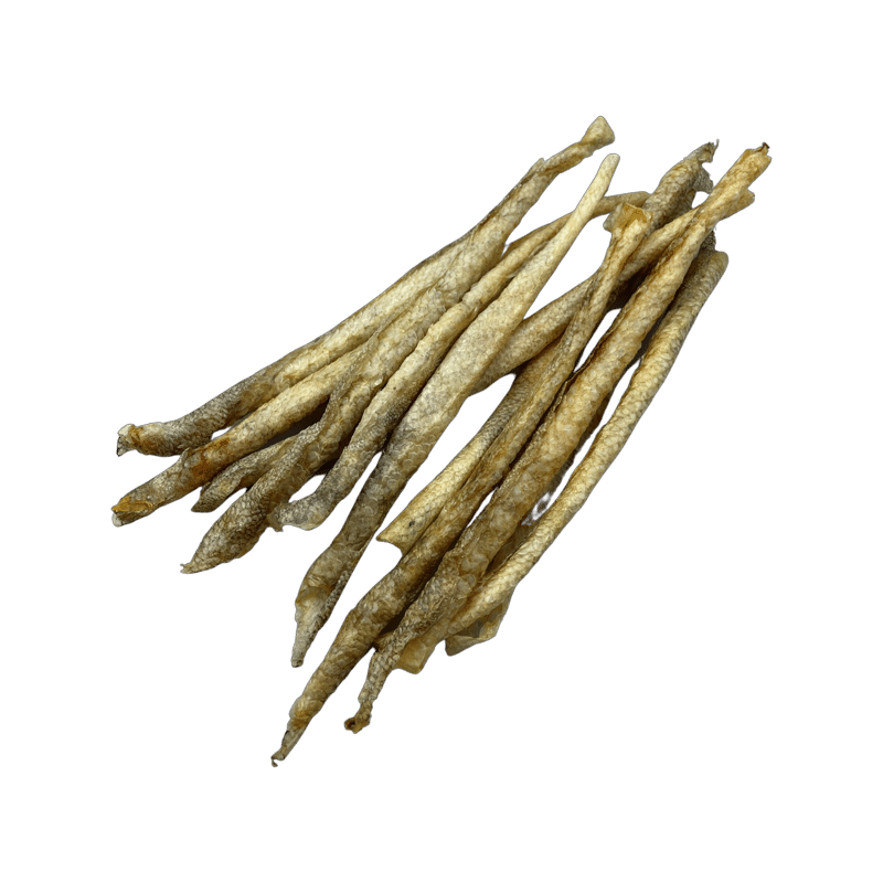 gedroogde roodbaarshuid