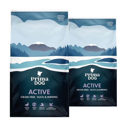 hondenvoer eend & haring multipack