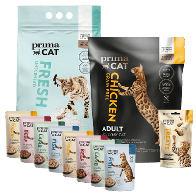 PrimaCat proefpakket Adult Kip Graanvrij