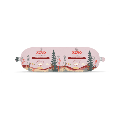 Kivo Gestoomde Eend - worst