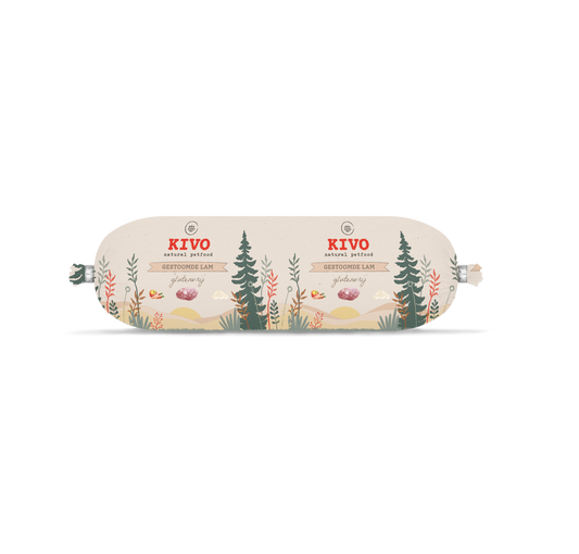 Kivo Gestoomde Lam - worst