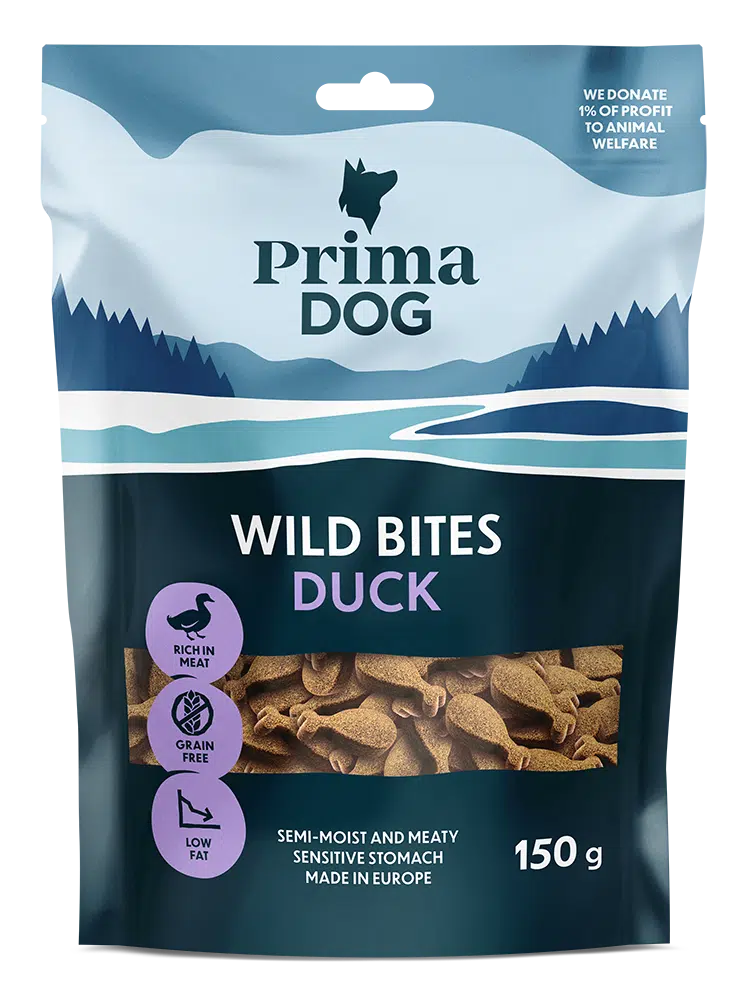 10084 PD Wild bites Duck w echinacea soft 150g 6430069583680