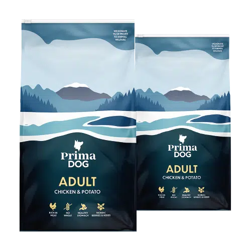 hondenvoer kip & aardappel multipack