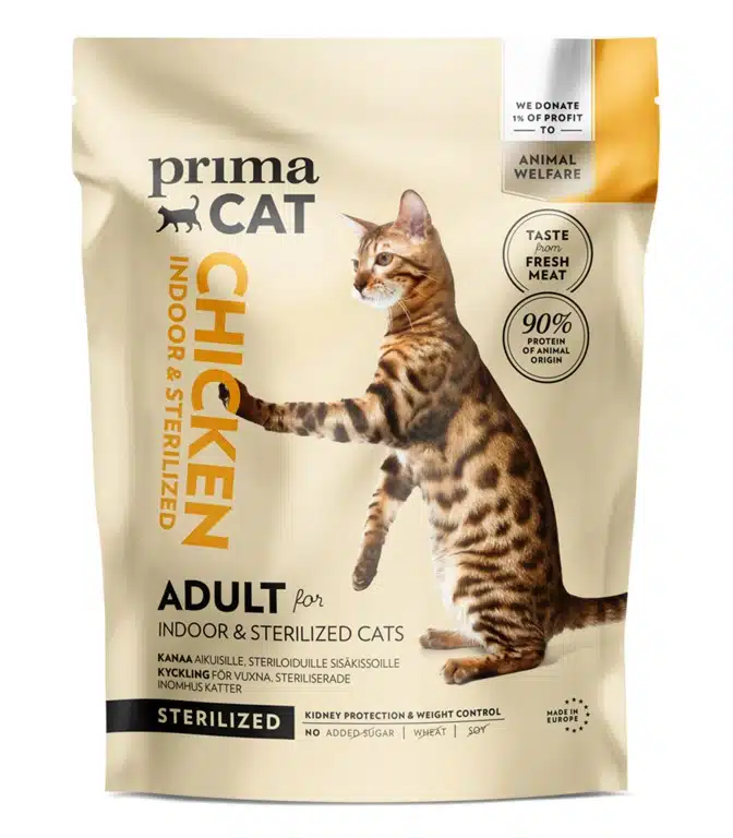 sterilized kattenvoer kip