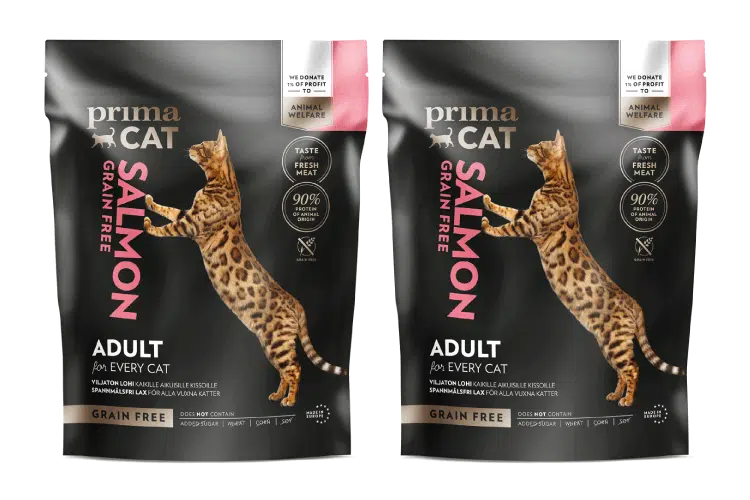 graanvrij kattenvoer zalm multipack