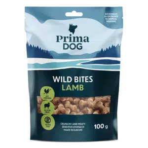 10082 PD Wild bites Lamb w sea buckthorn crunchy 100g 6430069583666