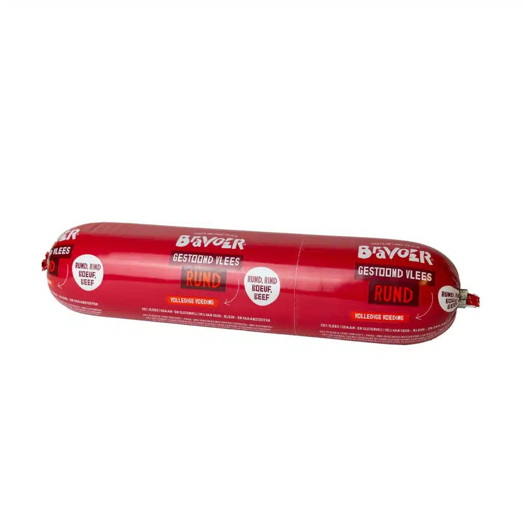 bravoer gestoomd vlees houdbare worst rund