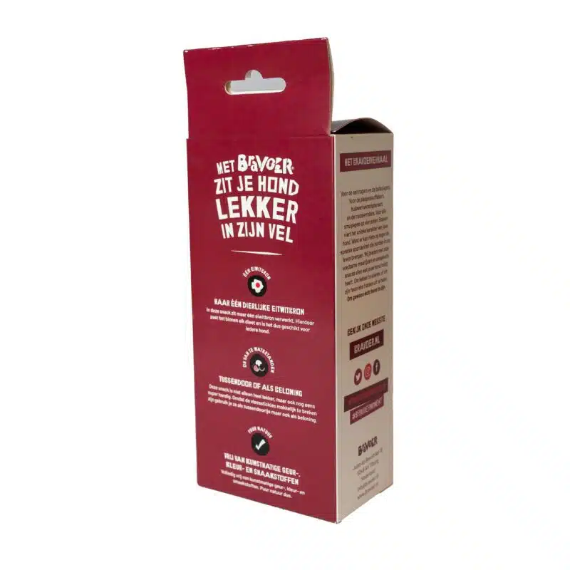 Bravoer vleesstickies Rund 200 gram - Afbeelding 4