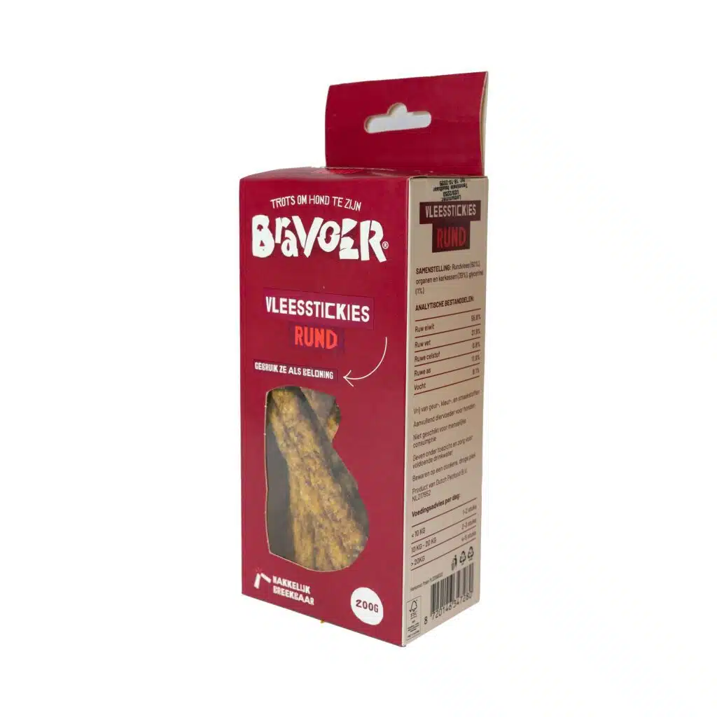 Bravoer vleesstickies Rund