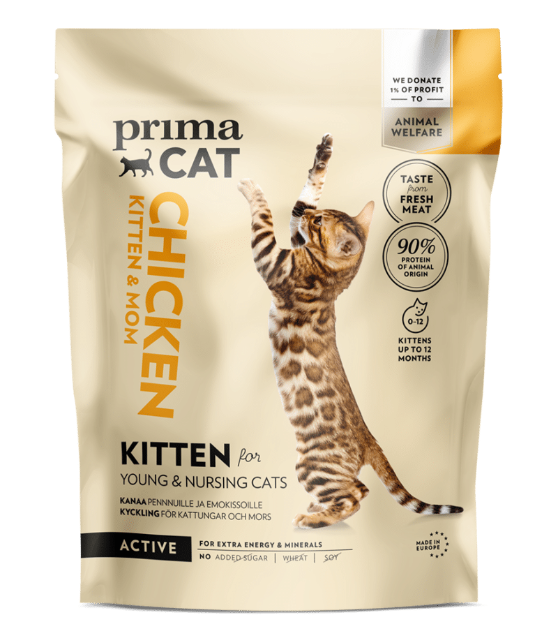 PrimaCat Kattenvoer Kitten Kip 400 gram