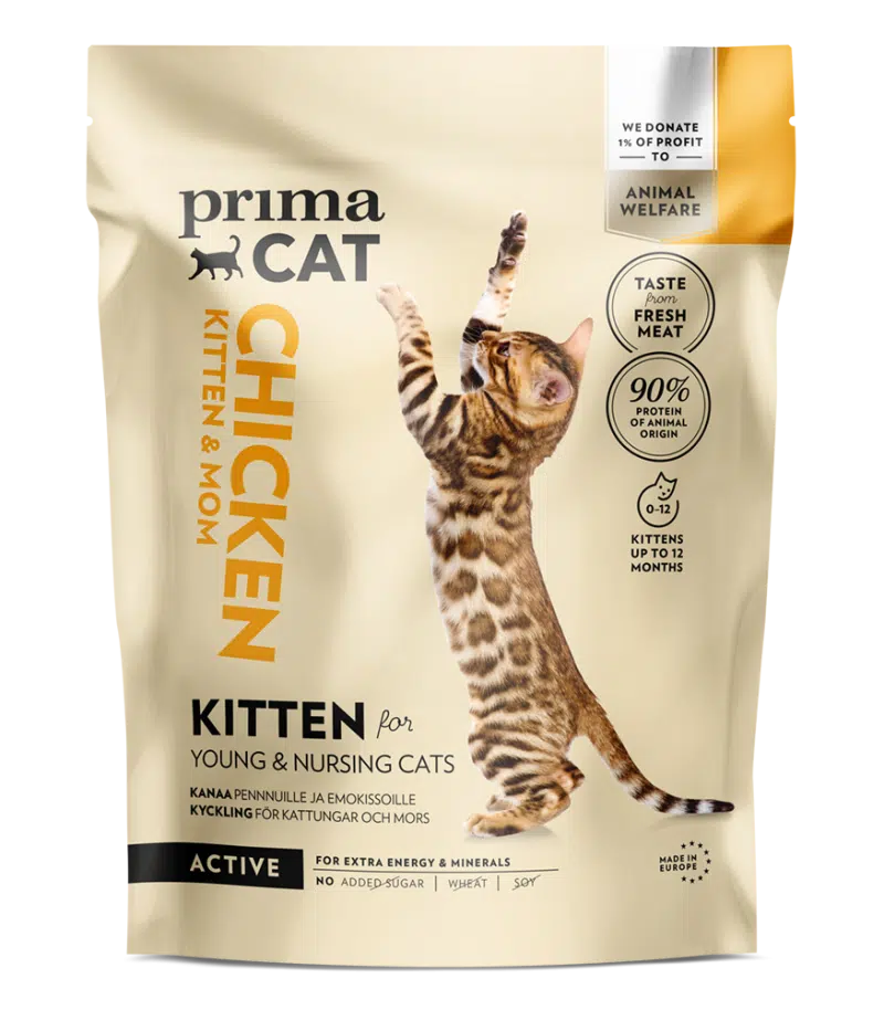 PrimaCat Kattenvoer Kitten Kip 400 gram