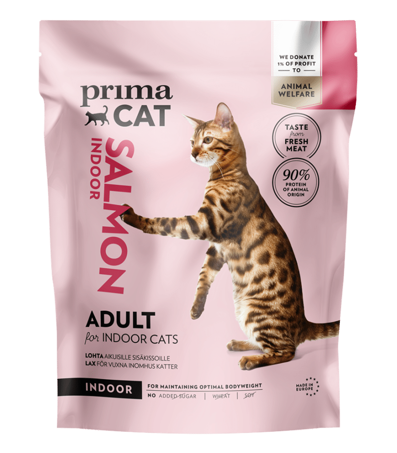 PrimaCat Zalm Indoor Adult 400 gram