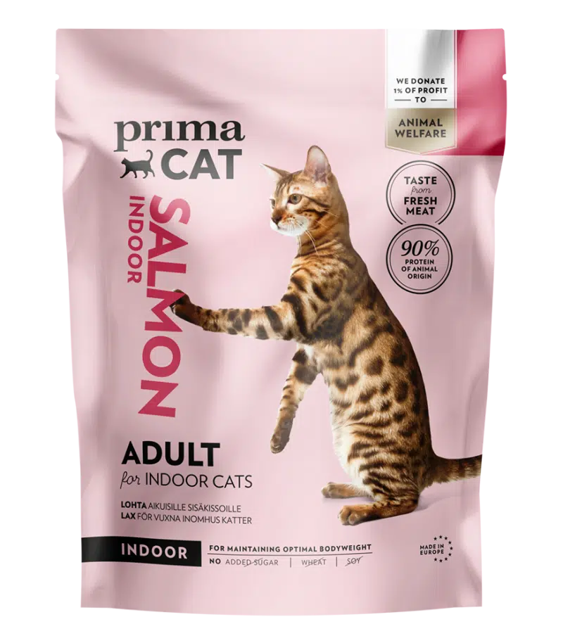 PrimaCat Zalm Indoor Adult 400 gram
