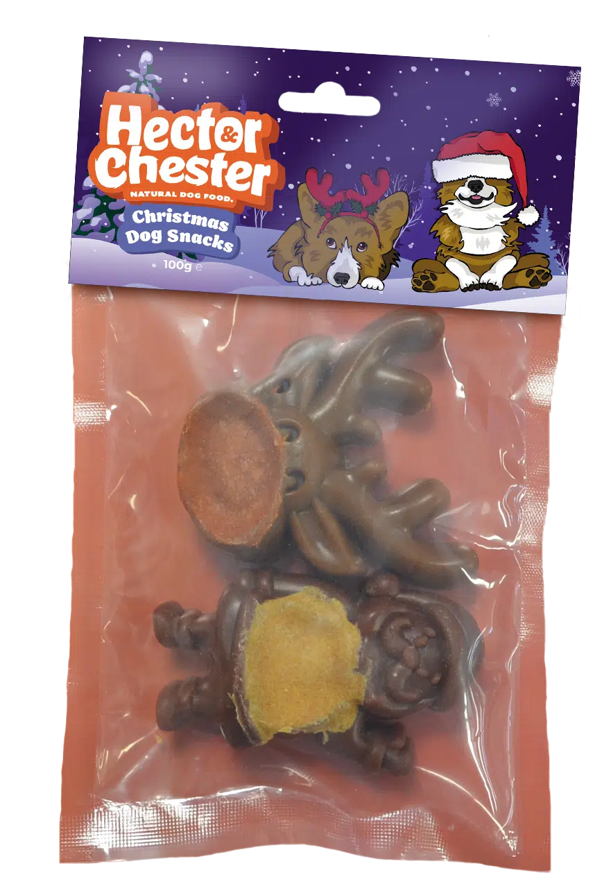 Hector & Chester Meat filled Elk & Santa Claus